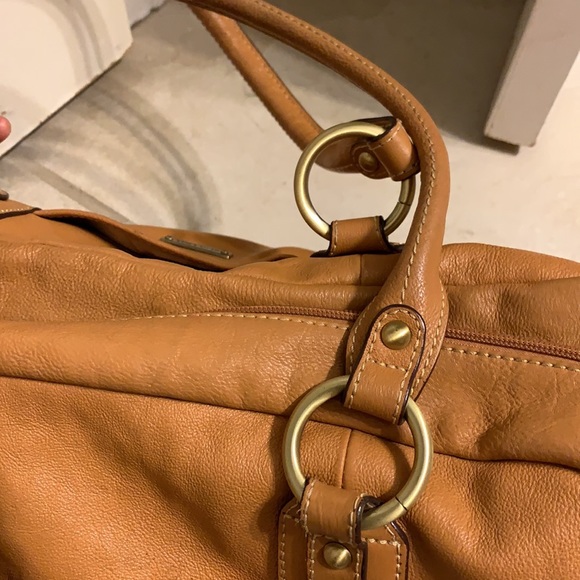 Stroksak diaper bag in a beautiful camel tan colour. - Picture 13 of 14